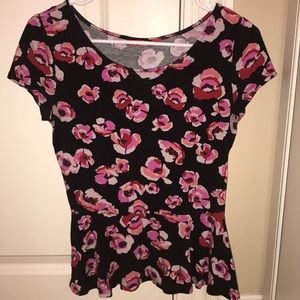 Black Floral Fancy Shirt